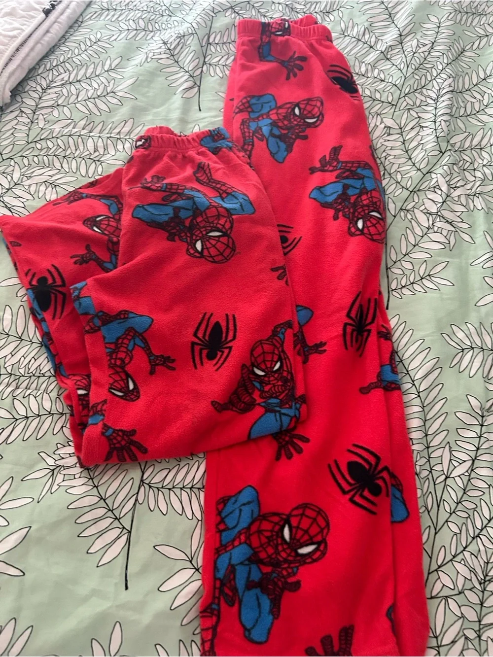 2 pairs - Marvel Spiderman Fleece Kids Pajama Pants bundle - 2 pairs